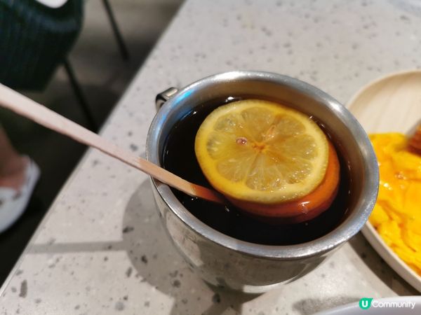 熱檸檬茶