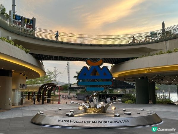 黎得海洋公園水上樂園玩,仲有靚靚日落緊係影多幾張打卡影相到此...