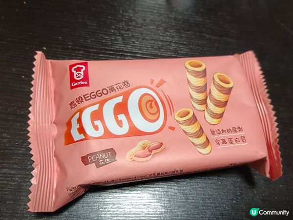嘉頓EGGO萬花卷花生味