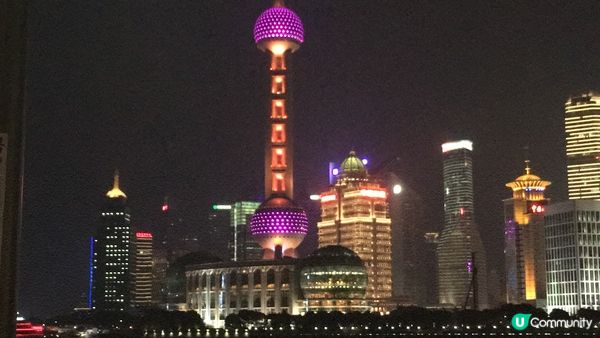 美麗既上海夜景，最難忘都係上海外灘，東方明珠。