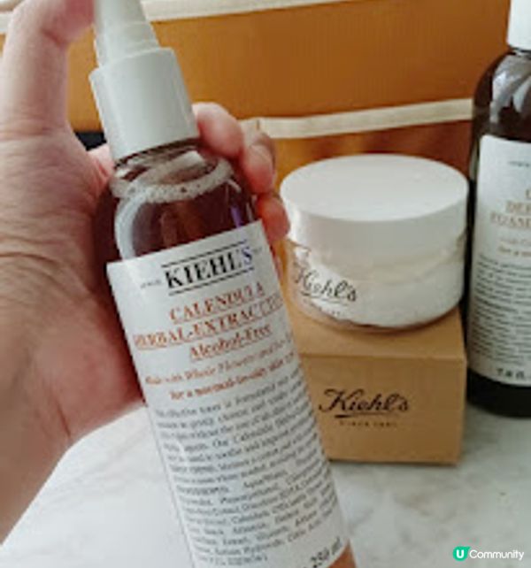 肌膚涼茶 ~ Kiehl's 金盞花系列