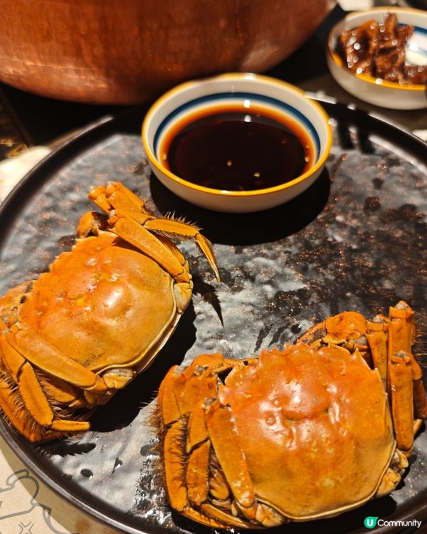 牛大人打邊爐！和牛+大閘蟹🤤！