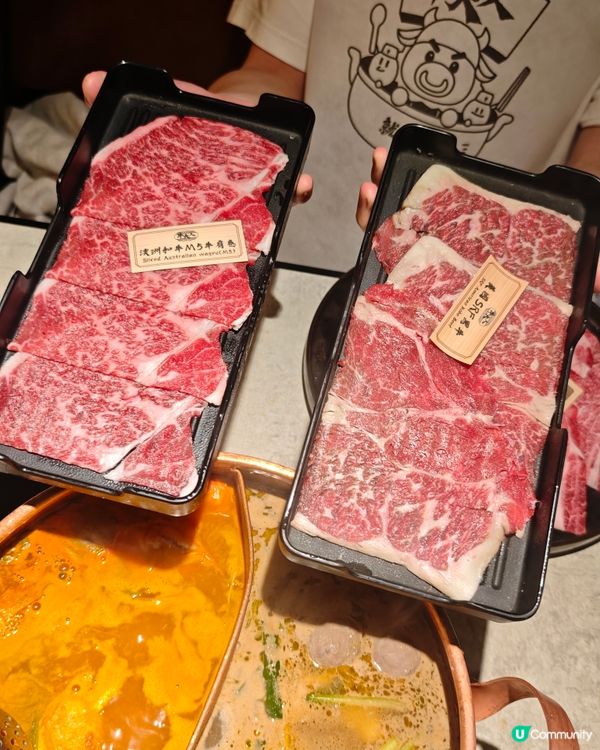 牛大人打邊爐！和牛+大閘蟹🤤！