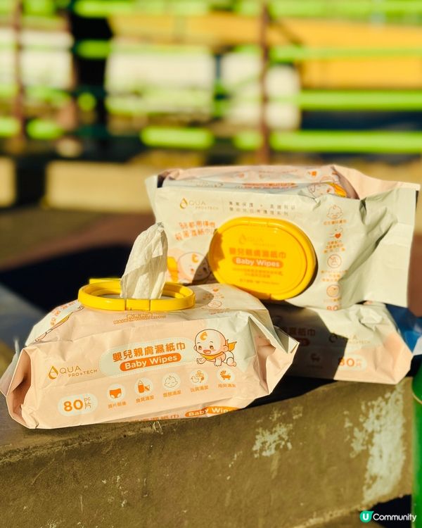 U Creator 試用親膚濕紙巾👍🏻