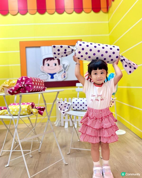 不二家牛奶妹糖果屋🍬主題限定店 甜蜜登陸啟德💕