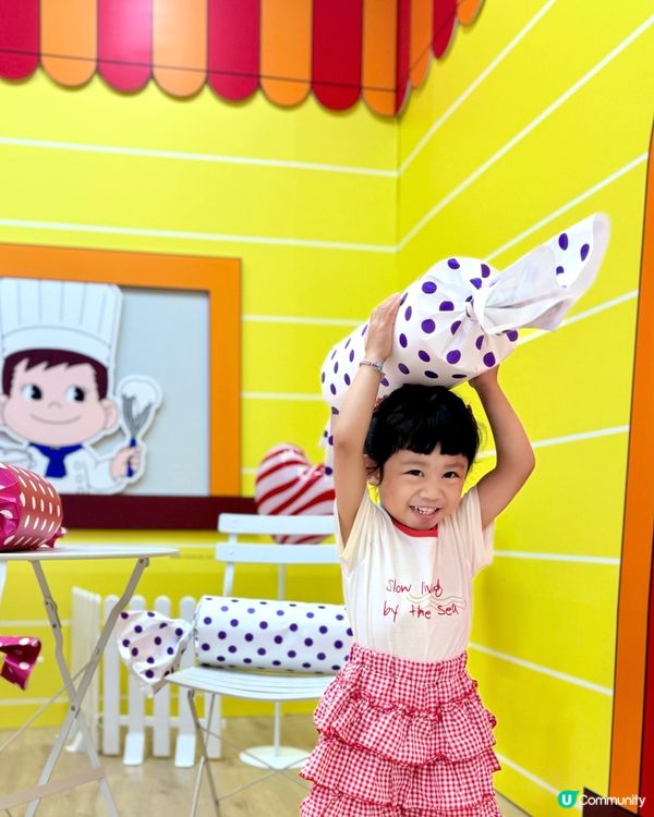 不二家牛奶妹糖果屋🍬主題限定店 甜蜜登陸啟德💕