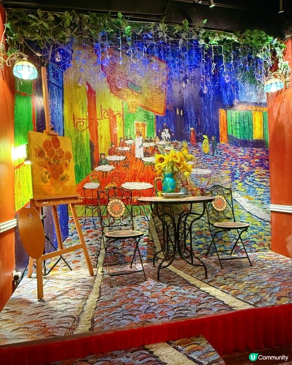 凡高廚房🎨！打卡畫布蛋糕📸，食玩一流！