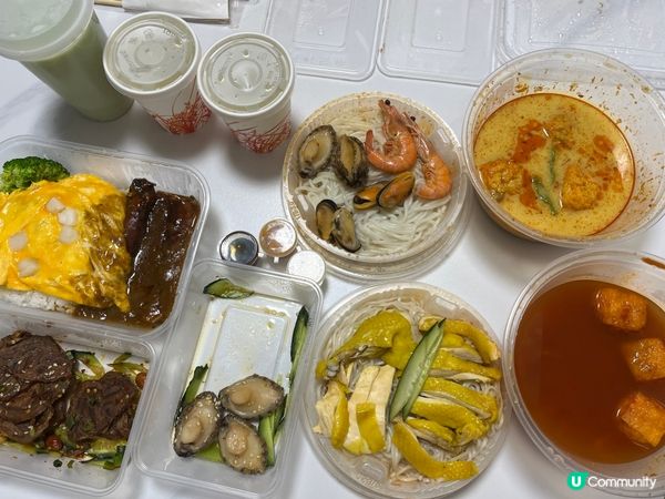 天廚海南雞飯 $62 豪嘆鮑魚喇沙🦐🦑🤤