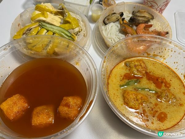 天廚海南雞飯 $62 豪嘆鮑魚喇沙🦐🦑🤤
