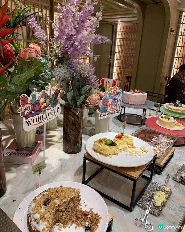 沙田帝都酒店🏨食自助餐慶祝爸爸生日🎂