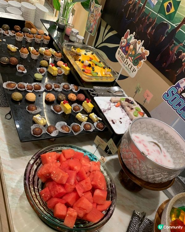 沙田帝都酒店🏨食自助餐慶祝爸爸生日🎂