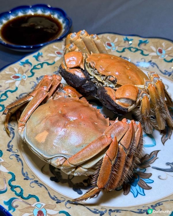大閘蟹宴開餐啦！🦀 爆膏到暈🤤！