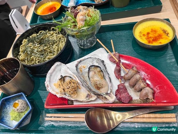 【精緻的日式竹筒飯定食】