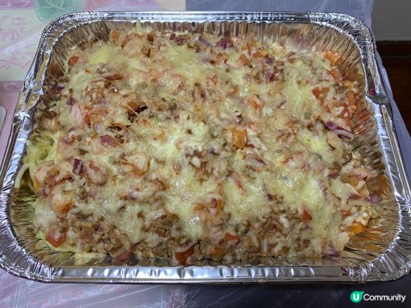 芝士焗肉醬意粉食譜