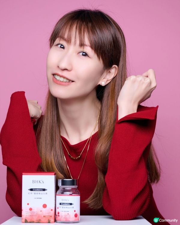 BHK’s 紅萃蔓越莓益生菌錠