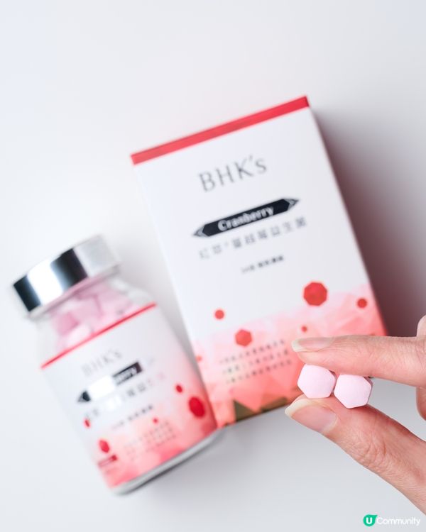 BHK’s 紅萃蔓越莓益生菌錠