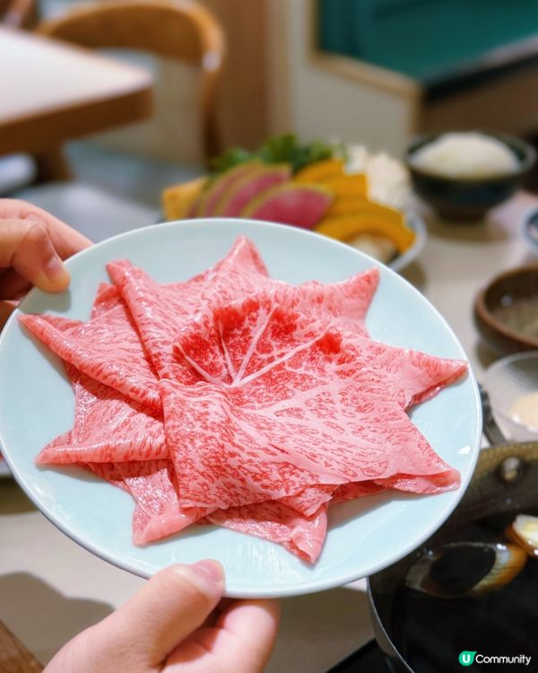 $200內就食到A4黑毛和牛鍋物套餐🍲壽喜燒湯底超級正！