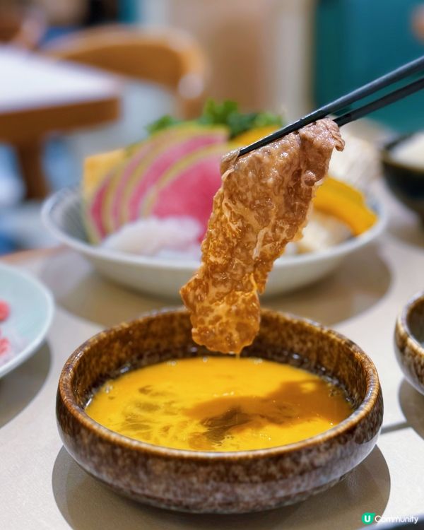 $200內就食到A4黑毛和牛鍋物套餐🍲壽喜燒湯底超級正！