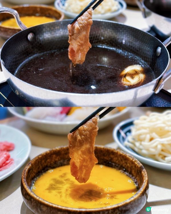 $200內就食到A4黑毛和牛鍋物套餐🍲壽喜燒湯底超級正！