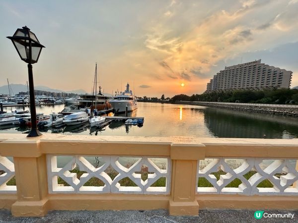 香港黃金海岸🌄日落