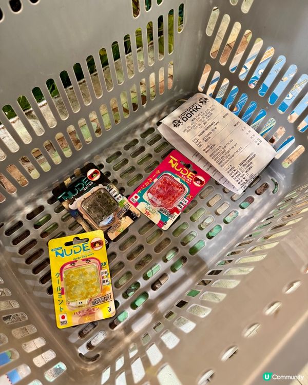 DONKI（NUDE除口氣薄荷口爆珠）