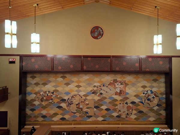 石川縣立音樂堂邦樂禮堂華麗帷幕