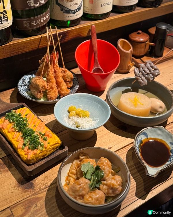 銅鑼灣大阪正宗炸串😋🥢必點明太子芝士壽喜燒💝