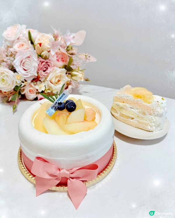 白桃控必試！🍑日本鮮白桃蛋糕系列登場🤤