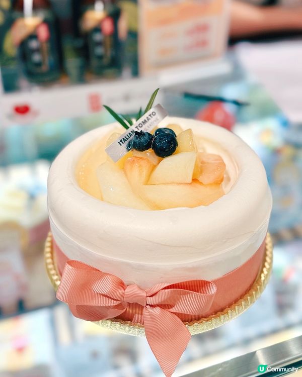 白桃控必試！🍑日本鮮白桃蛋糕系列登場🤤