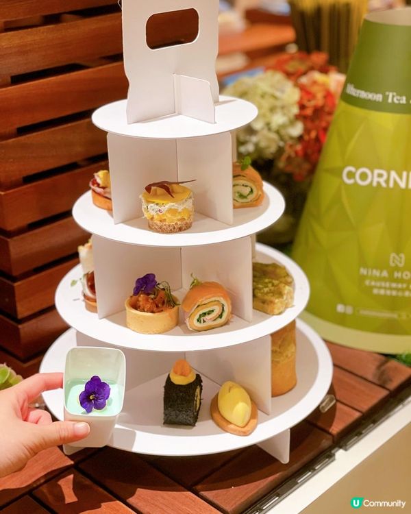 想安在家中都嘆到精美下午茶🫖？銅鑼灣如心酒店Corner18...