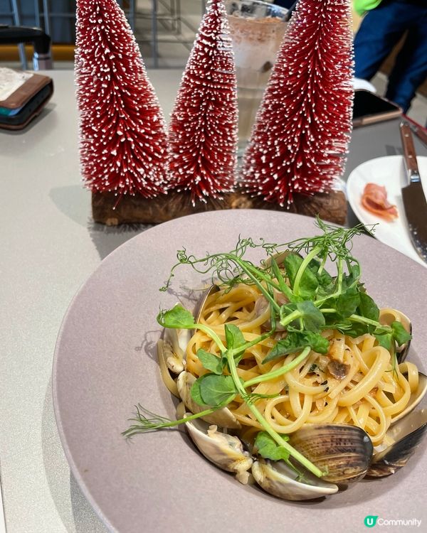 ❅全日早餐，薯餅最為香脆可口，卡邦尼意粉忌廉汁較濃，十分cr...