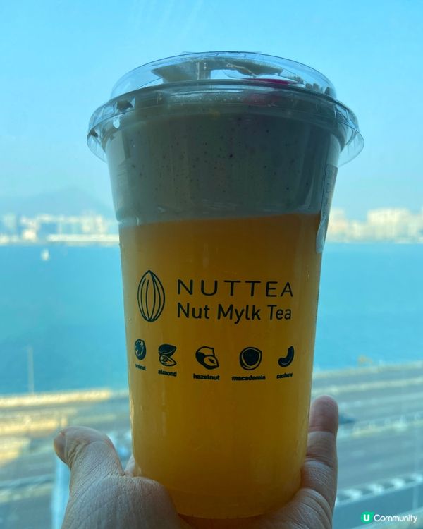 Nuttea-四季春堅果奶蓋