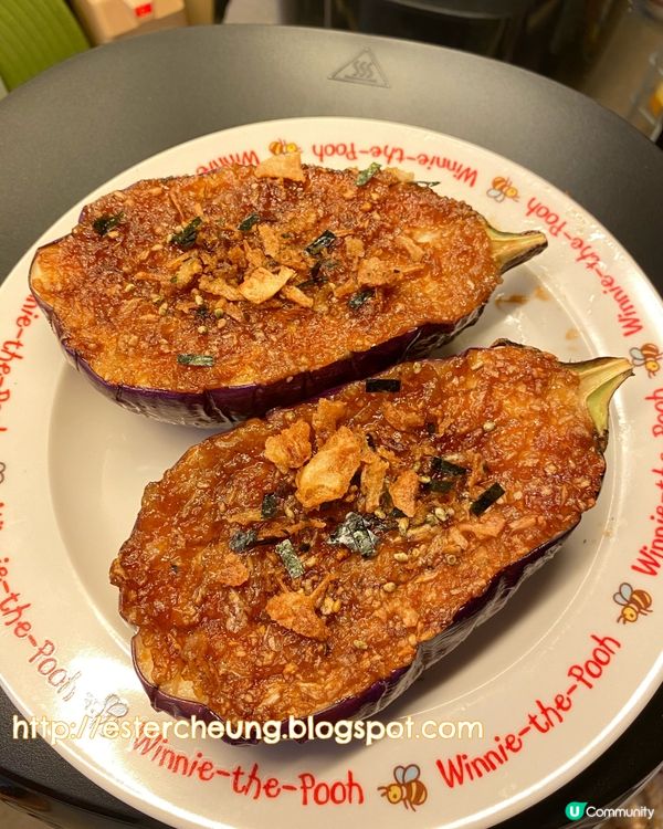 🥢 #氣炸蒜香茄子 🧄🍆