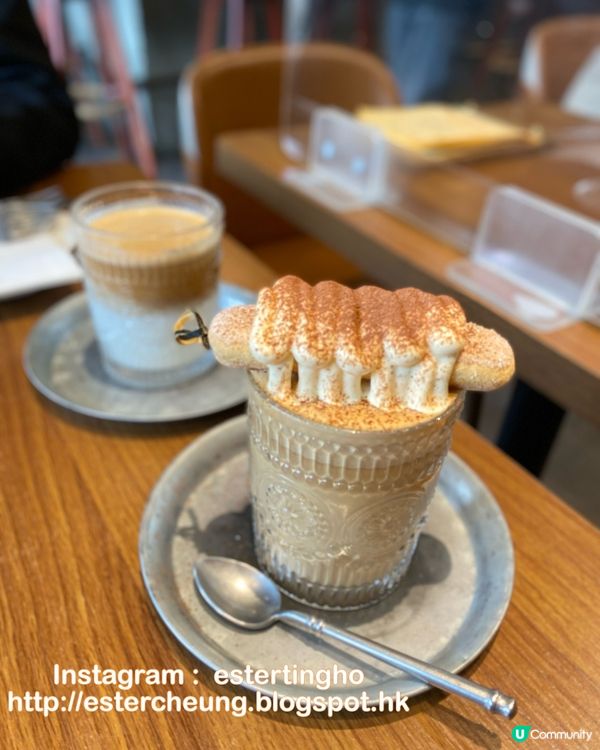 ☕️ 好特別嘅 Latte Tiramisu 😍