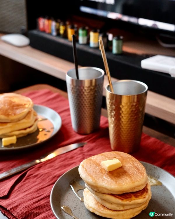 【思家廚房】自己早餐自己整🥞熱香餅配Iced Mocha