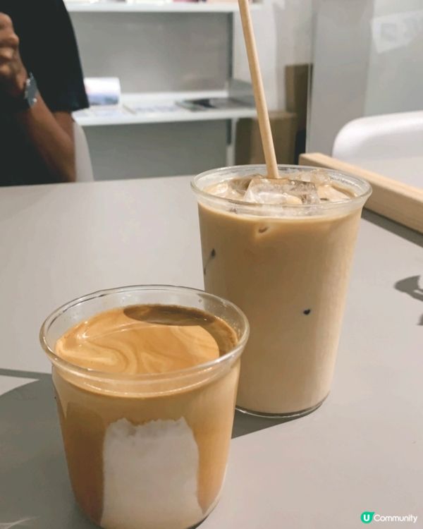 深水埗openground的Ice latte & Dirt...