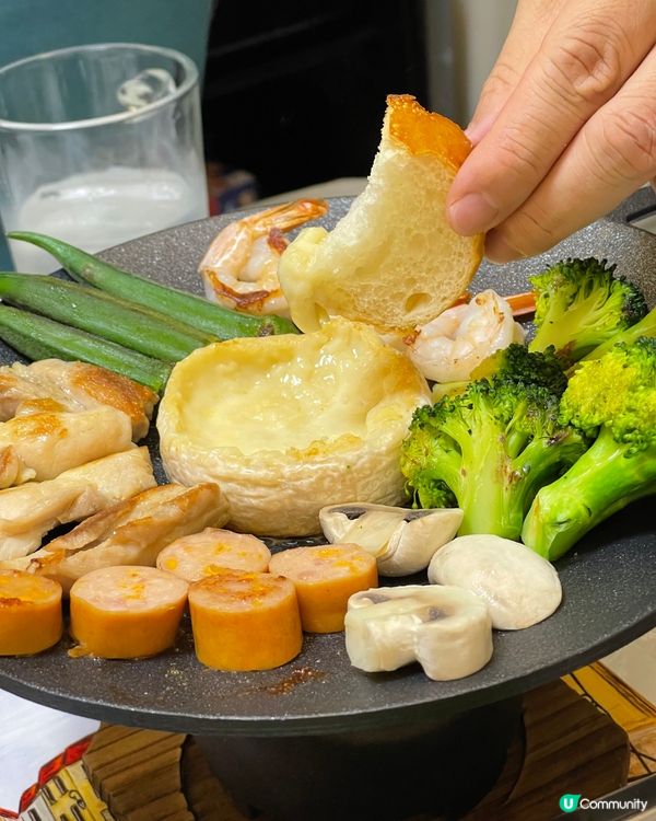 自家製芝士火鍋