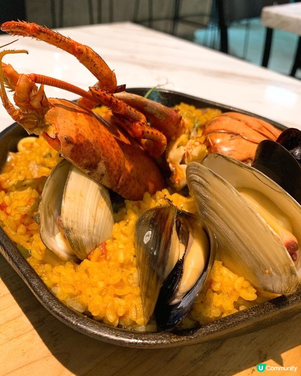 極足料西班牙龍蝦海鮮飯 #Paella🦞