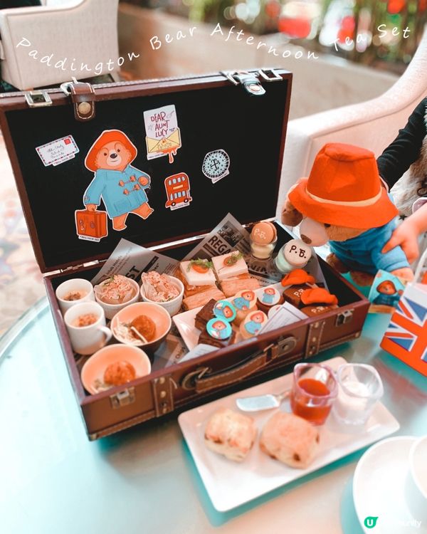 成個Paddington Bear Tea Set 都好好味...