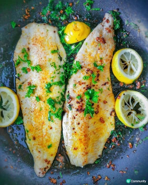 檸檬蒜香焗魚柳
