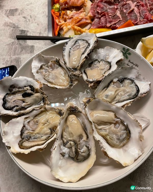 生蠔拼盤🦪，自己處理，冇難道！