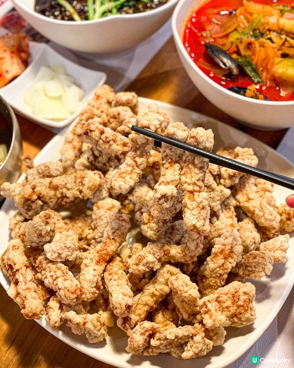 🤤猶如置身韓國嘅炸醬麵🥘不得不食糖醋肉