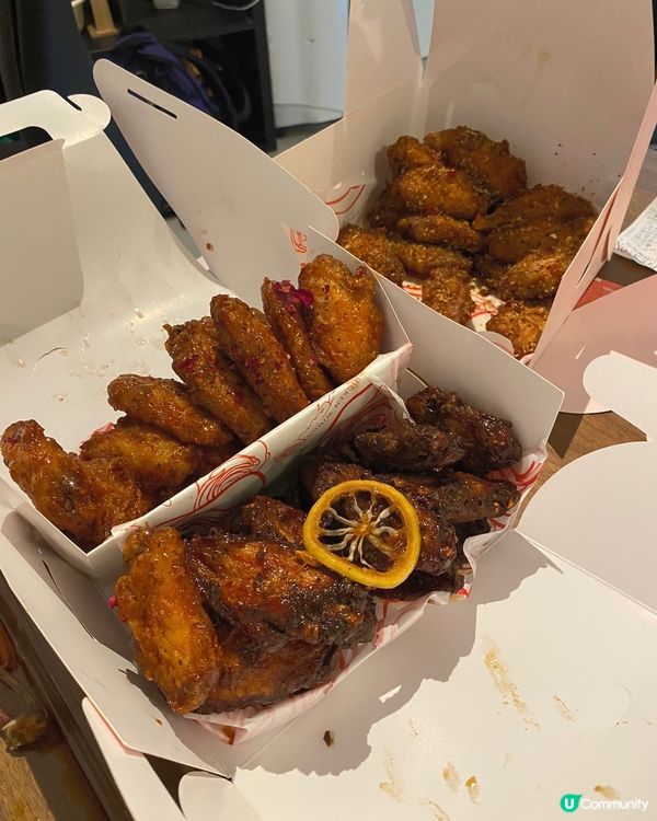 第一次食雞翼山，意外地好食