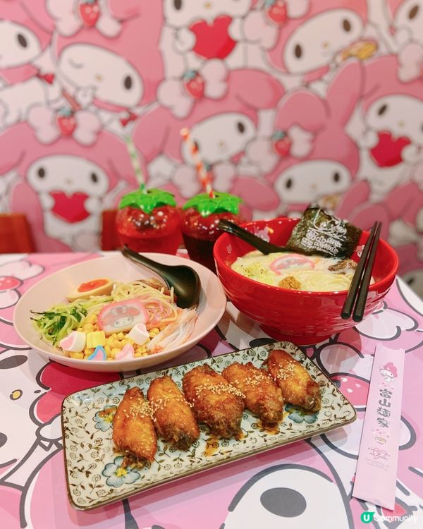 【🍜期間限定My Melody主題聯乘拉麵店 - 富山麵家】...