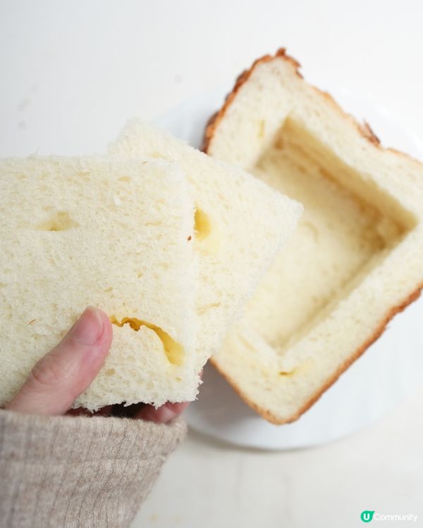 韓式芝士熔岩吐司，