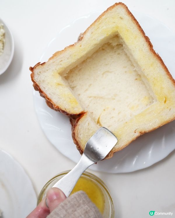 韓式芝士熔岩吐司，