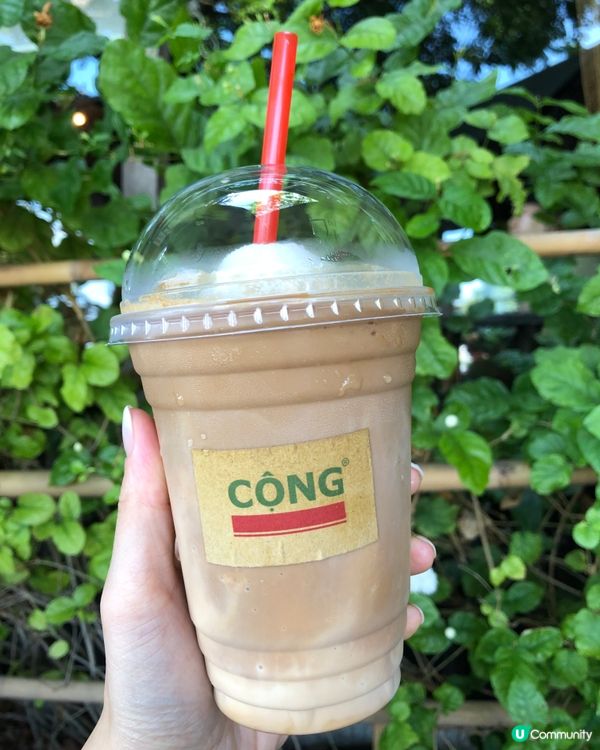 河內必試！Cong Caphe椰子咖啡🥥🤤🤤超好飲！