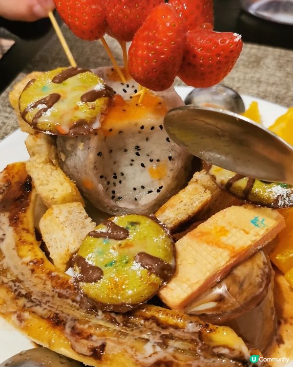 自家製簡單草莓糖果屋甜品