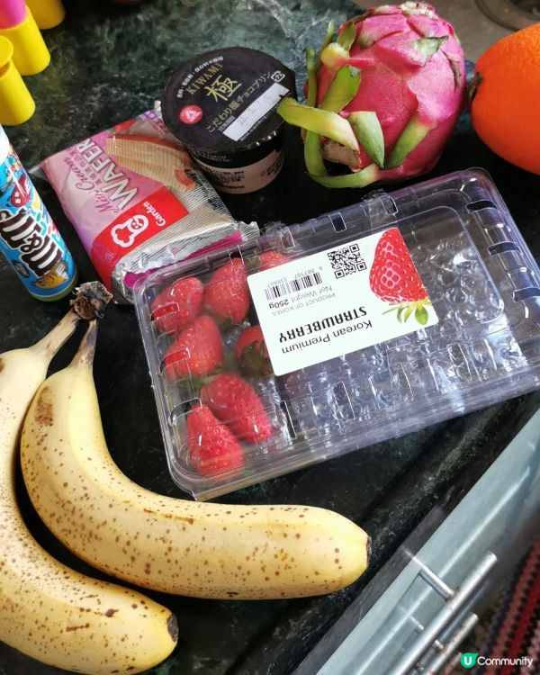 自家製簡單草莓糖果屋甜品