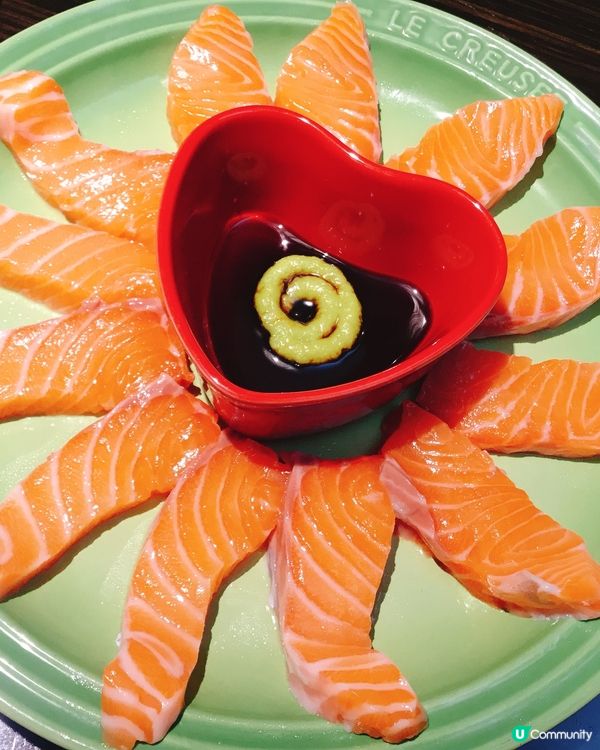 自家制愛❤️蘇格蘭三文魚壽司刺身套餐